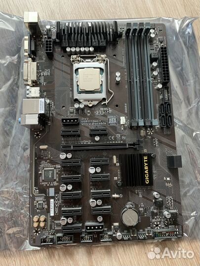 Процессор intel core i5 7500 + Мат. плата