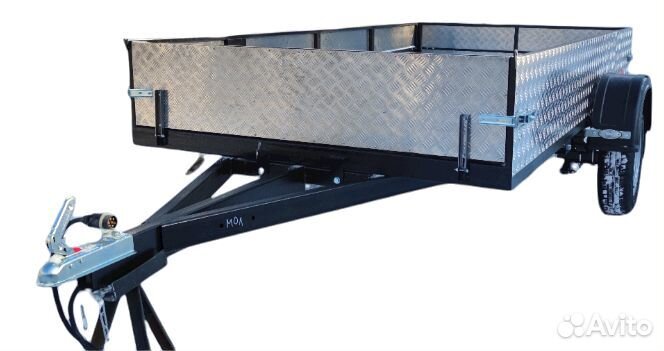Легковой прицеп Фермер 3.5 бортовой с Тентом