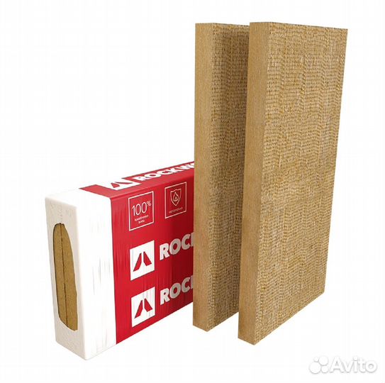 Утеплитель Роквул Фасад Баттс Стандарт 1000x600x50