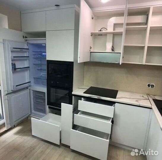 Кухня угловая со сборкой