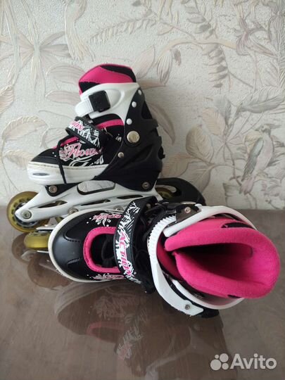 Роликовые коньки Rush Action - раздвижные