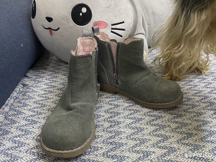 Ботинки демисезонные для девочки 27 размер