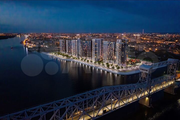 2-к. квартира, 67,1 м², 23/24 эт.