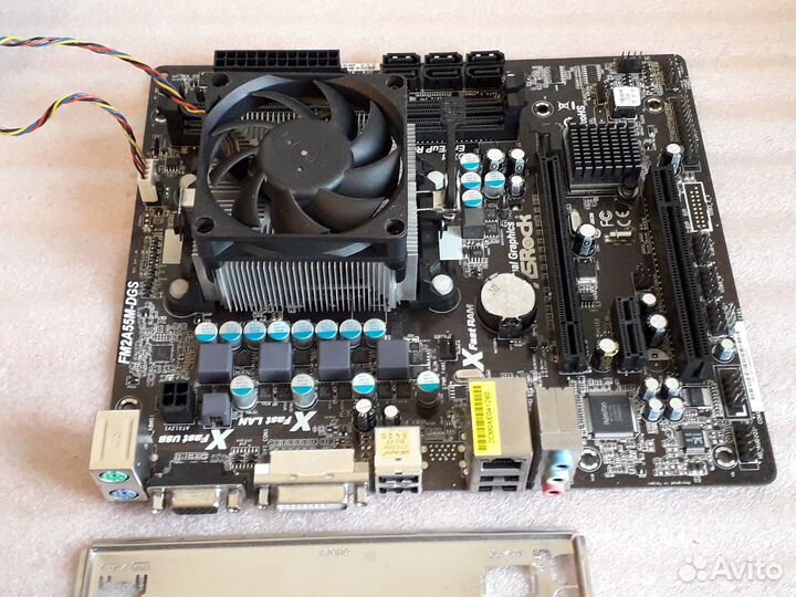 ASRock (socket FM2) + четырехъядерный AMD A8-5600K