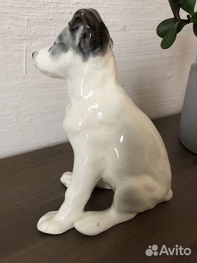 Статуэтка собака СССР фарфор зик
