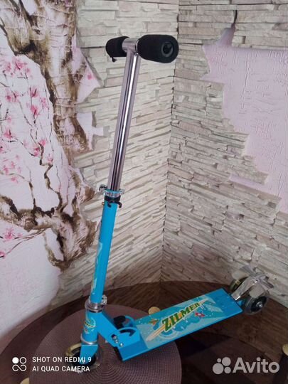 Самокат 3х колесный