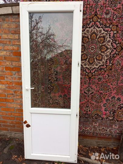 Балконный блок пвх бу