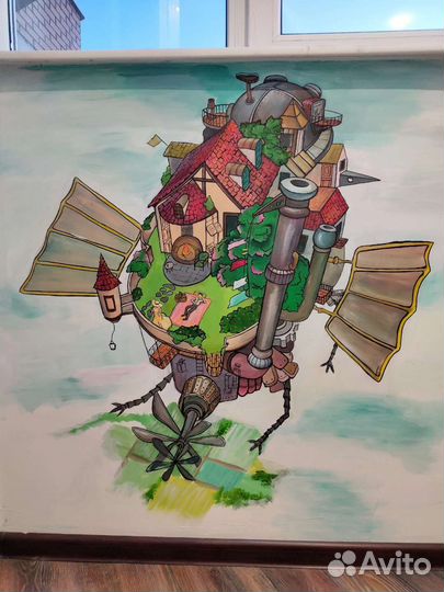 Портреты на заказ. Роспись стен