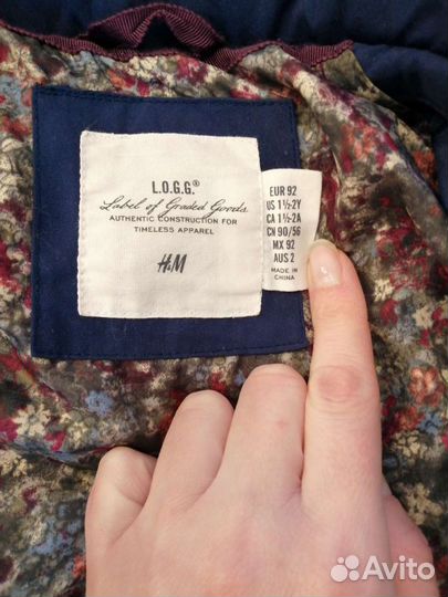 Парка (куртка) hm