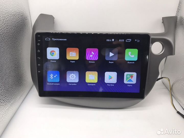 Магнитола Honda Fit 2007+ прав.руль T3L 2+32