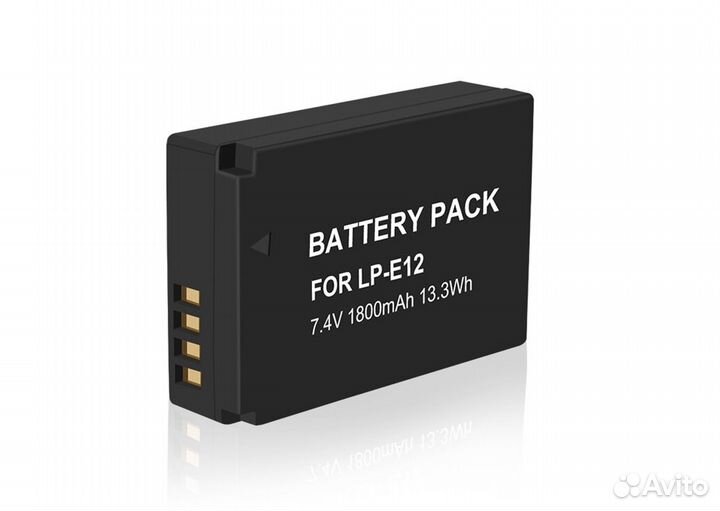 Аккумулятор на Canon 100D LP-E12 1800mAh