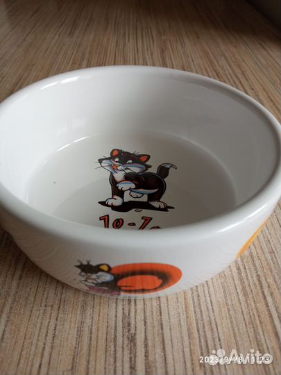 Миски для кошек керамические