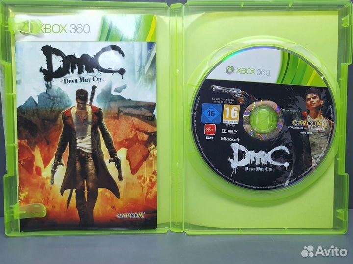 Игра DmC Devil May Cry для Xbox 360