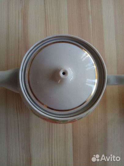 Заварник и чашки фарфор СССР