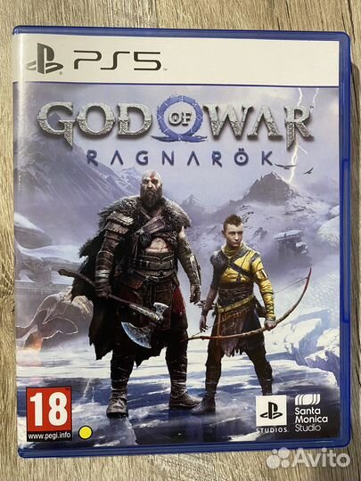 God Of War Ragnarok ps5, русская озвучка