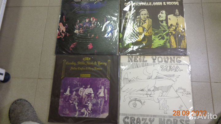 Винил изЯпонии Camel,Carpenters,Creedence, Cream