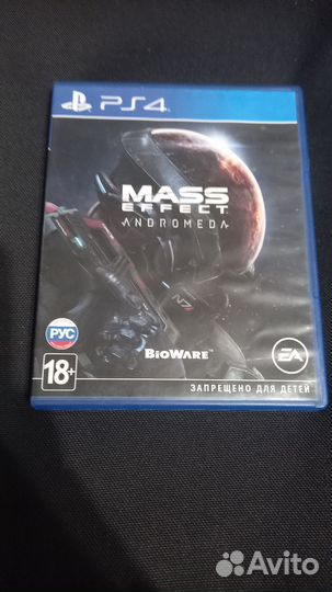 Игры для приставок ps4 Mass Effect Andromeda