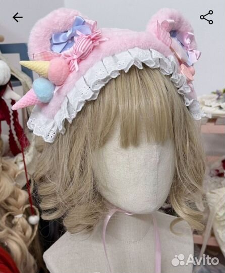 Повязка с ушками