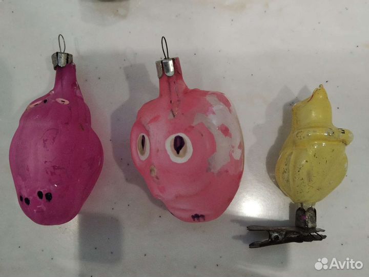 Елочные игрушки СССР