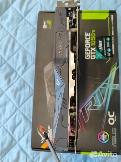 Видеокарта Asus Strix GeForce GTX 1050Ti 4Gb
