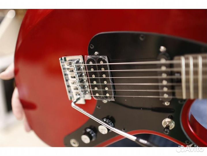 Aria JET-1 CA - электрогитара, цвет красный