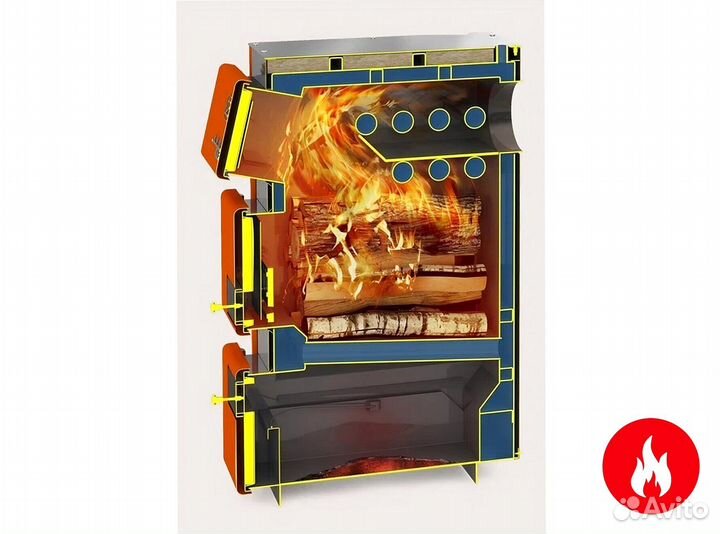 Твердотопливный котел теплодар куппер про-16 (2.0)