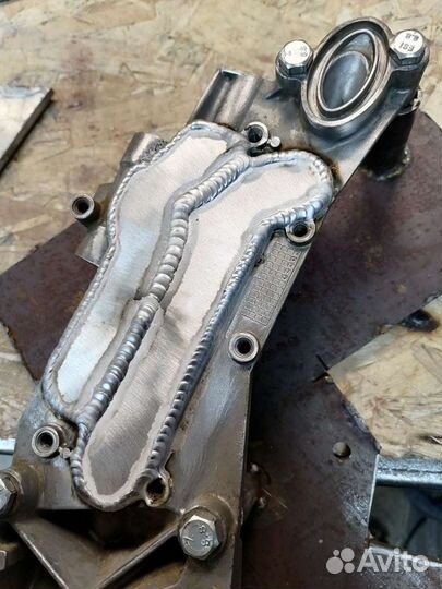 Заваренный теплообменник GM. Opel, Chevrolet