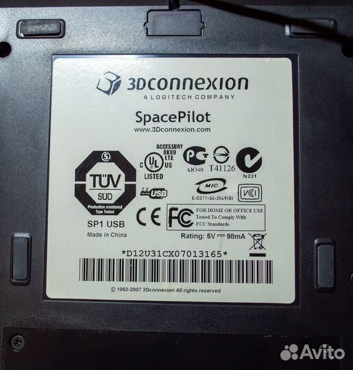 3D-манипулятор 3Dconnexion SpacePilot