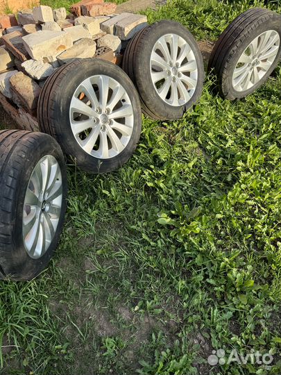 Продам литые диски R17 с резиной от опель астра J