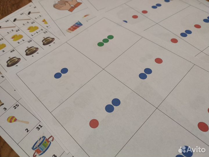 Пособие на развитие слухового внимания 