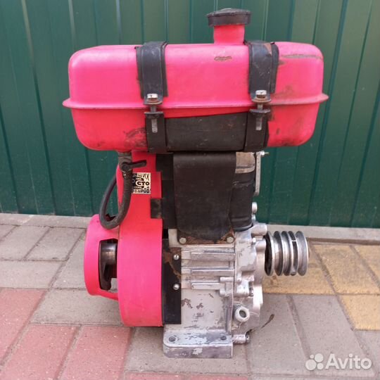 Двигатель Калужский,6л.с,и насос