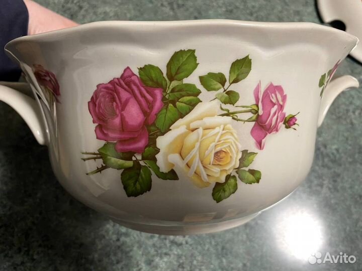 Супница фарфор СССР