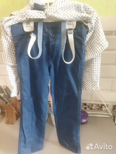 Рубашка, брюки, костюм для мальчика