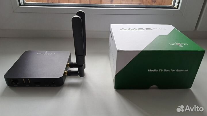 Android tv приставка ugoos am6b plus