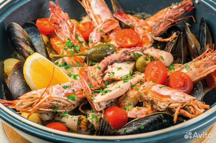 Морепродукты мелким оптом