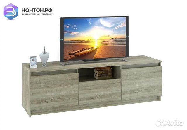 Тумба под тв Ларго дуб сонома