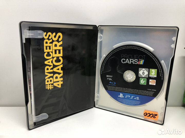 Steelbook Project cars для PS4