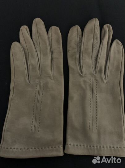 Перчатки кожаные детские и юбка вмериканка