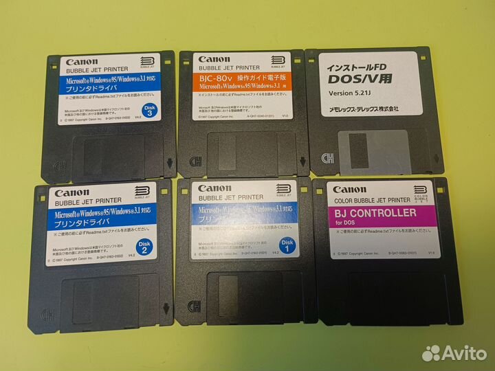 Портативный принтер canon bjc-80v