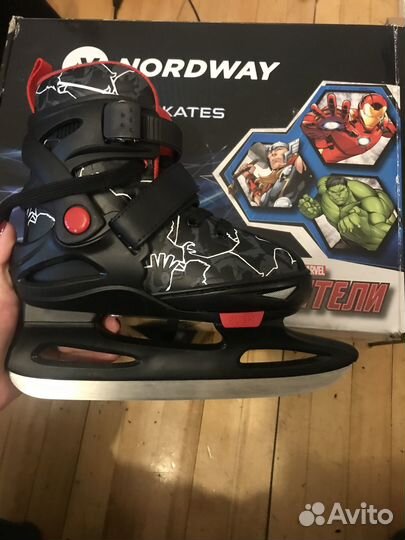 Коньки раздвижные детские