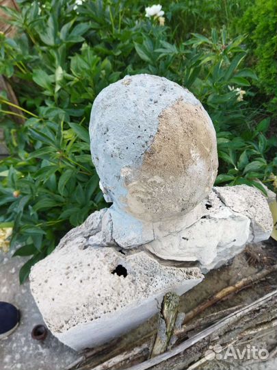 Бюст Ленина гипс