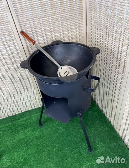 Казан с печкой