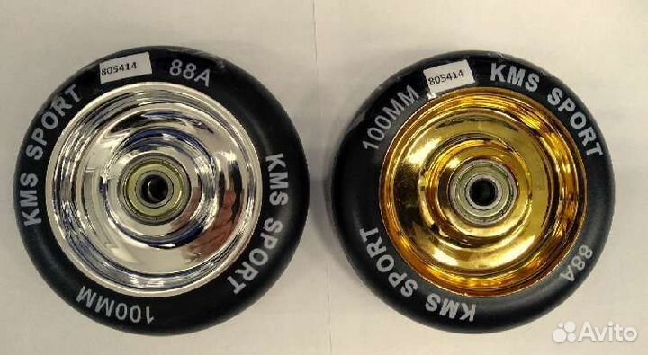 Колеса для самокатов трюковых 100мм с подш. KMS(ли