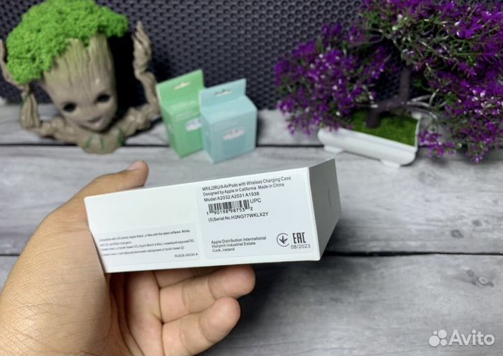 Airpods 2 airoha chip новые