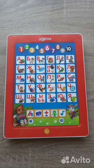 Планшет для изучения букв и цифр