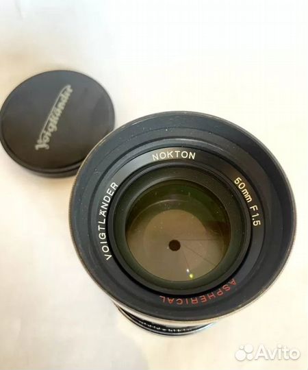 Объектив Voigtlander Nokton 50mm 1:1.5