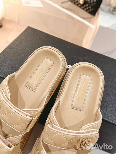 Шлепанцы chanel