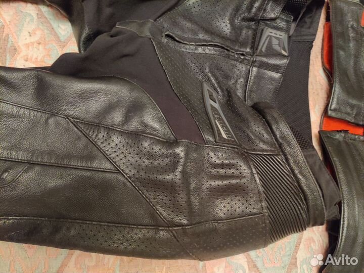 Штаны кожанные мужские