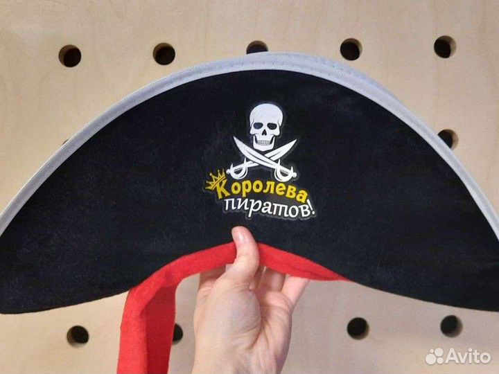 Карнавальная шляпа пиратки в прокат