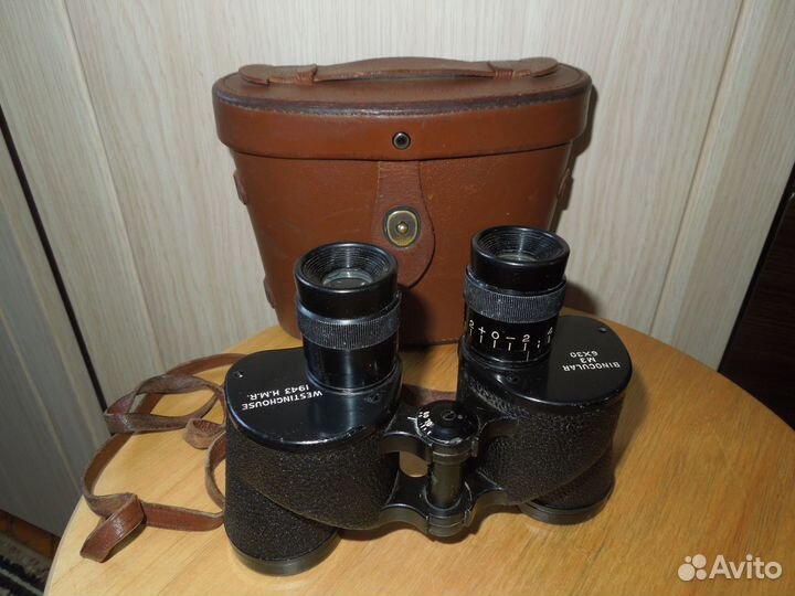 Бинокль 1943 г. Westinghouse Оригинал Ленд-Лиз